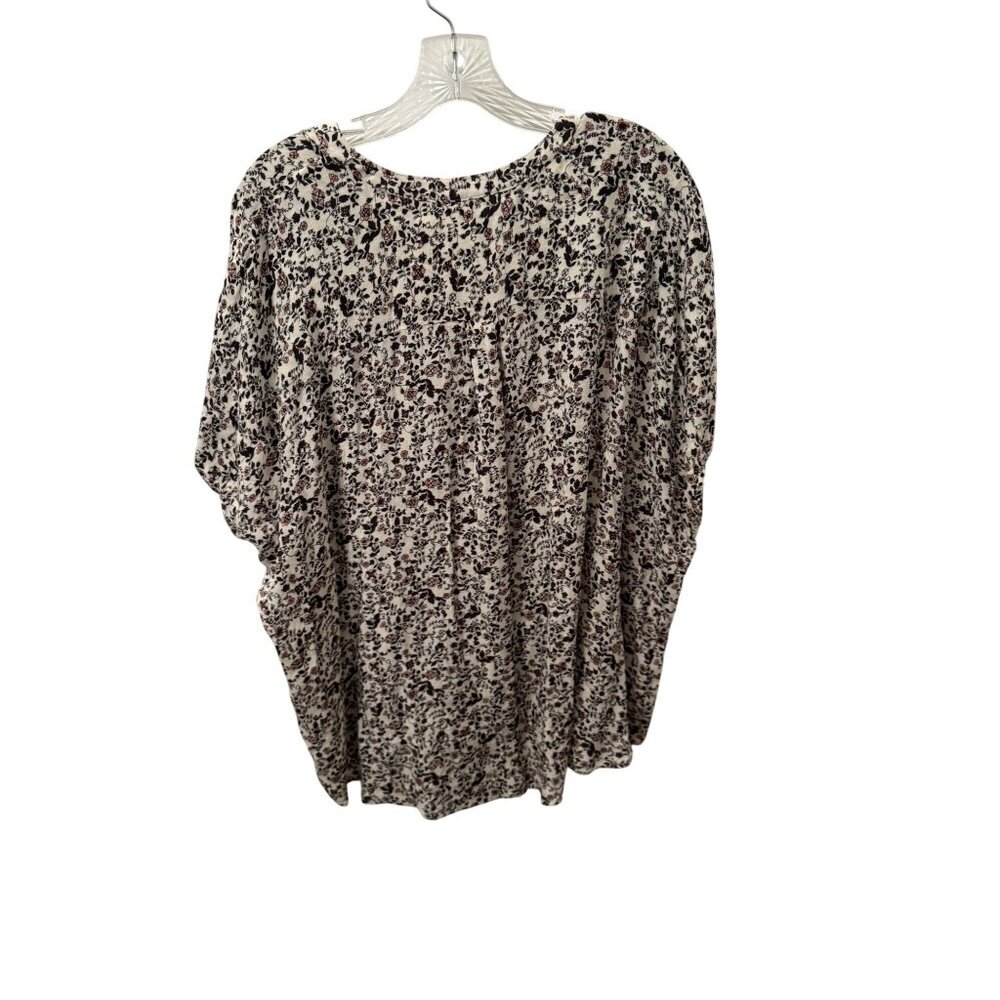 Nordstrom Treasure and Bond women's floral shirt size 3xl - Picture 3 of 3